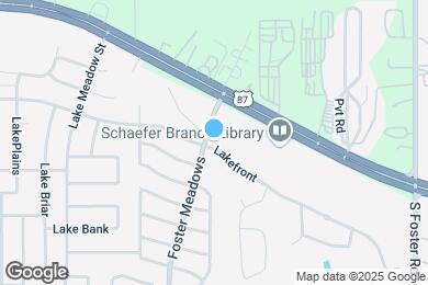 Map image of the property - 6107 Lakefront