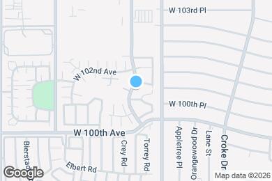 Map image of the property - 10156 Quivas St
