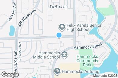 Map image of the property - 9720 Hammocks Blvd