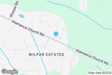 Map image of the property - 1505 Hamilton Hills Dr