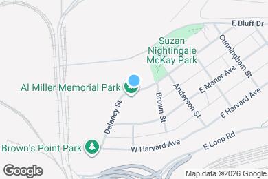 Map image of the property - 241 W Cook Ave