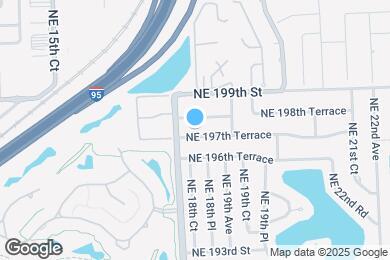 Map image of the property - 1825 NE 197th Ter