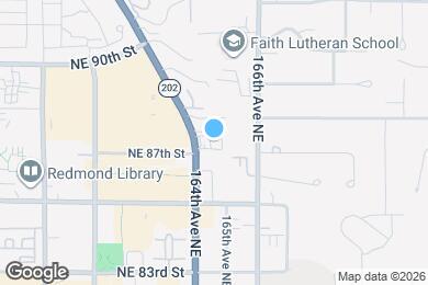 Map image of the property - 8642 164th Ave NE