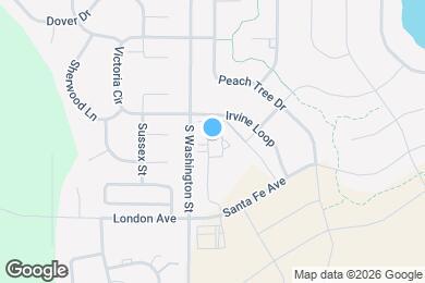 Map image of the property - Citadel Apartments