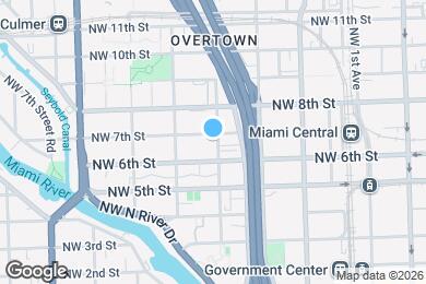 Map image of the property - Miami Central