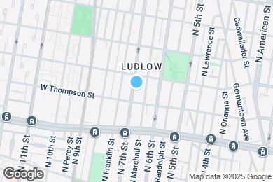 Map image of the property - 1321 N 7th St