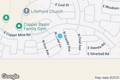 Map image of the property - 28165 N Silver Ln
