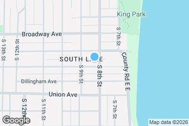 Map image of the property - 812 Swift Ave