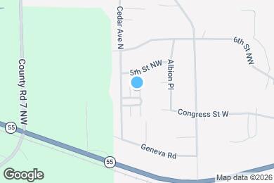 Map image of the property - 419 Cedar Pl