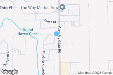Map image of the property - 1527 Country Pointe Dr