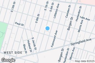 Map image of the property - 356 S 6th St