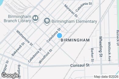 Map image of the property - 2219 Woodford St