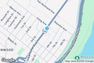Map image of the property - 12 Sylvan Ave