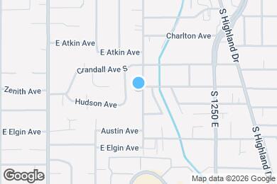Map image of the property - 2906 S 1100 E