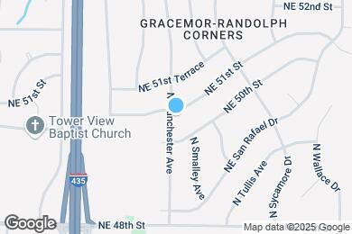 Map image of the property - 7801 NE 51st St