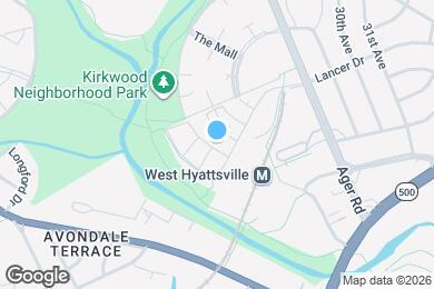 Map image of the property - 2505 Nicholson St