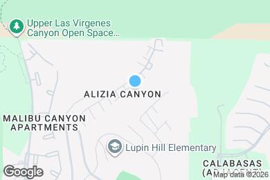 Map image of the property - 26118 Alizia Canyon Dr