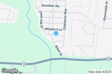 Map image of the property - 429 Creek Oak Dr