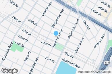 Map image of the property - 2413 New York Ave