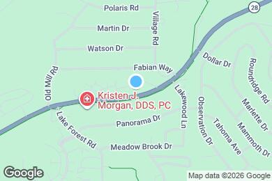 Map image of the property - 3115 N Lake Blvd