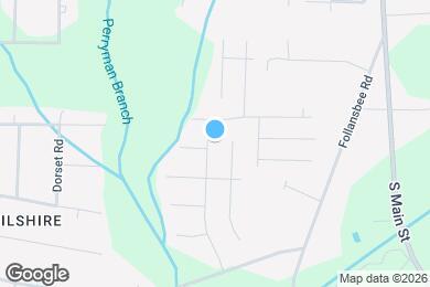 Map image of the property - 4817 Bridgton Pl Dr