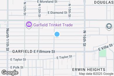 Map image of the property - 1407 E McKinley St