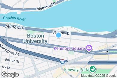 Map image of the property - 188 Bay State Rd