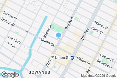 Map image of the property - 579 Sackett St