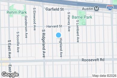Map image of the property - 1137 Highland Ave