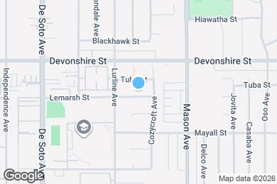 Map image of the property - 20625 Lemarsh St