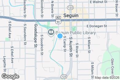 Map image of the property - 211 W Washington St