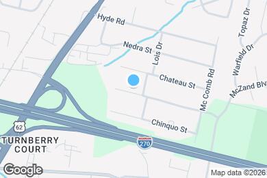 Map image of the property - 2436 Charlemagne St