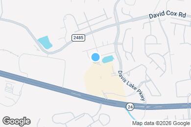 Map image of the property - 8607 Harris Lake Ln