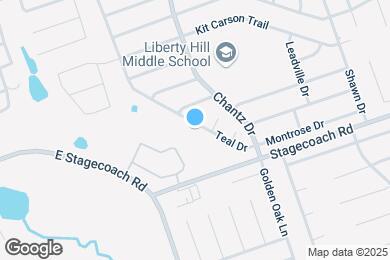 Map image of the property - 5421 Teal Dr