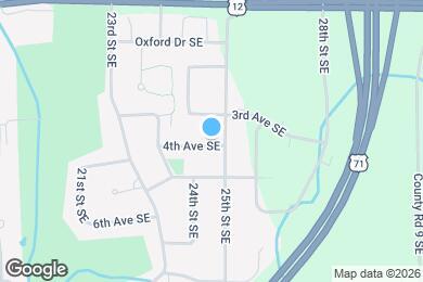 Map image of the property - 2426 4th Ave SE