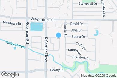 Map image of the property - 603 Wolcott Ln