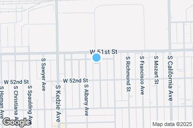 Map image of the property - 5122 S Whipple St