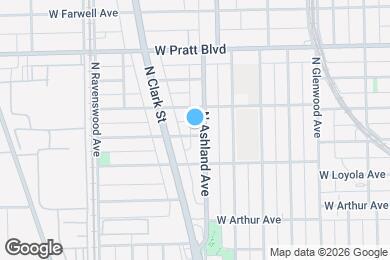 Map image of the property - 1606 W Wallen Ave