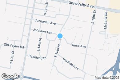 Map image of the property - 1118 S 16th St