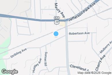 Map image of the property - 119 Stribling Ave
