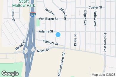 Map image of the property - 714 Joy Ave