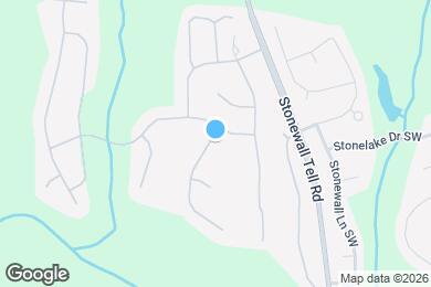Map image of the property - 2882 Edgewater St SW