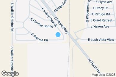 Map image of the property - 5990 E Sunrise Cir