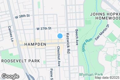 Map image of the property - 3611 Chestnut Ave