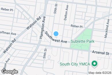 Map image of the property - 5825 Southwest