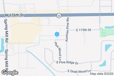 Map image of the property - 38 E Flat Rock Dr