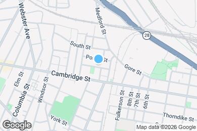 Map image of the property - 21 Jefferson St