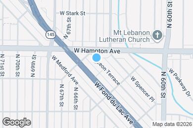 Map image of the property - 6429 W Leon Ter