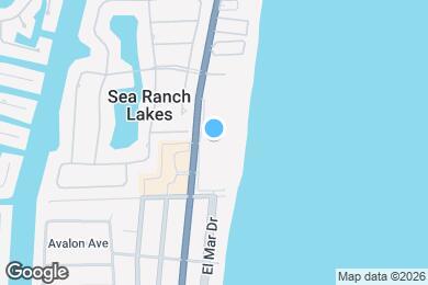 Map image of the property - 5000 N Ocean Blvd