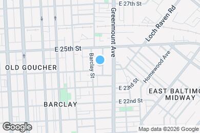 Map image of the property - 2426 Brentwood Ave